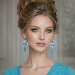 Crystal Drop Earrings